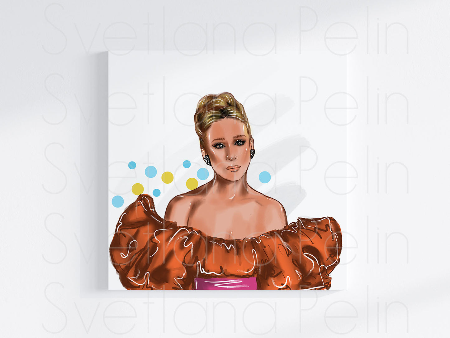 Sarah Jessica Parker, Printable Art, INSTANT DOWNLOAD