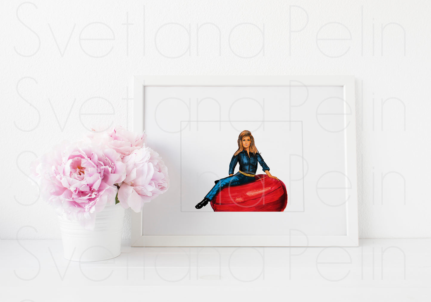 Dalida, ART PRINT Signed by Artist