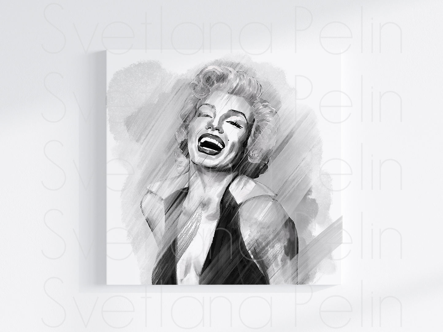 Marilyn Monroe, Miss America Pageant Parade, Smile, Printable Art, INSTANT DOWNLOAD