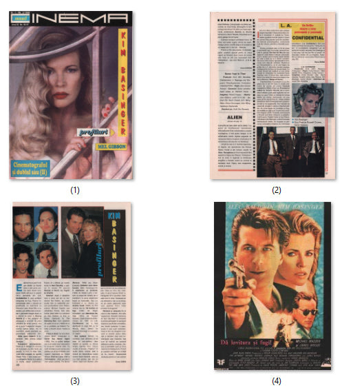 Kim Basinger, Romanian magazine, Cover, DIGITAL LISTING, Instant Download