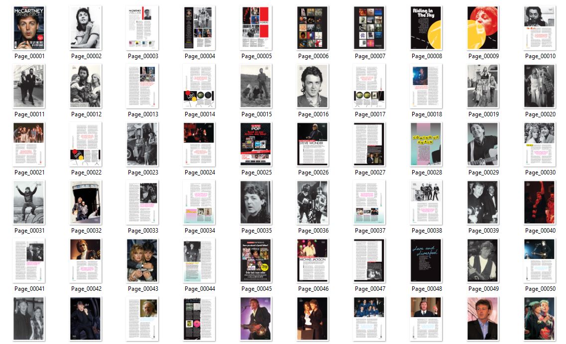 Paul M, ENG magazine, Cover, DIGITAL LISTING, Instant Download