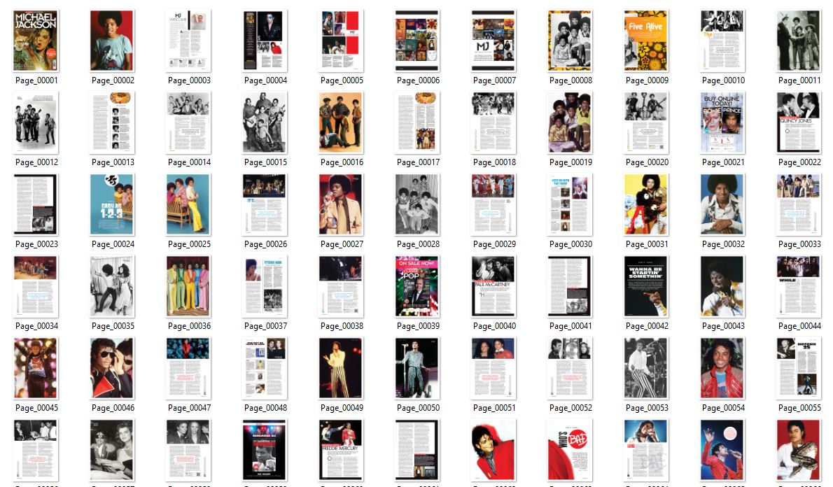 Michael Jackson, MJ, ENG magazine, Cover, DIGITAL LISTING, Instant Download