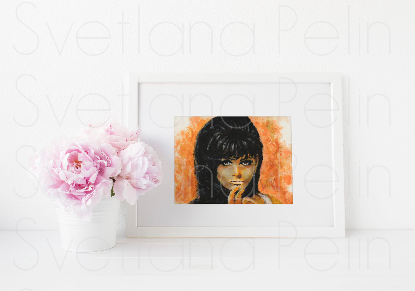 Claudia Cardinale, ART PRINT Signed by Artist