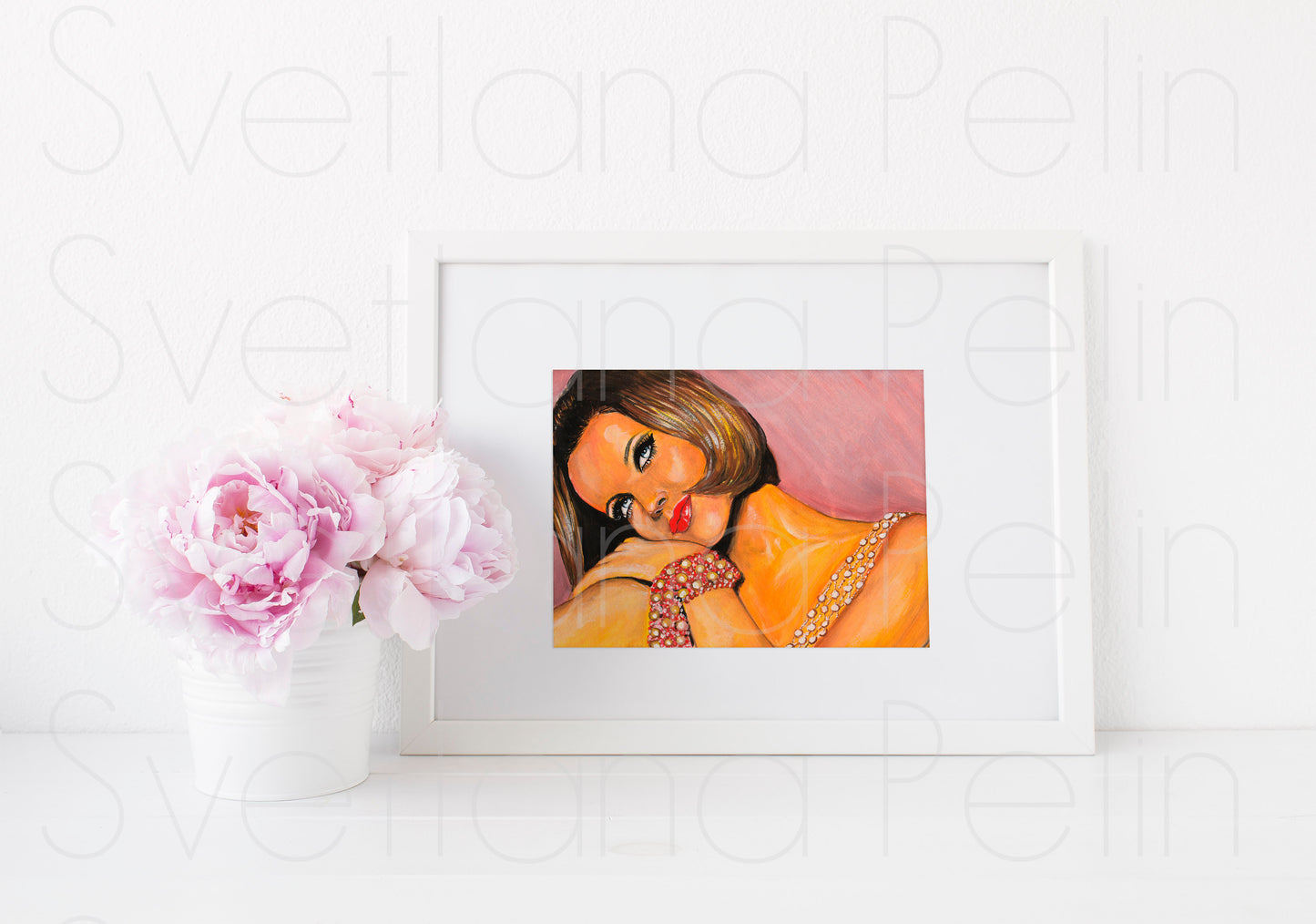 Veruschka von Lehndorff, ART PRINT Signed by Artist