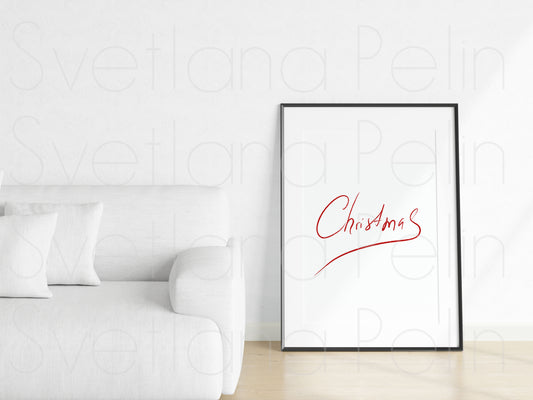 Christmas Letters, INSTANT DOWNLOAD