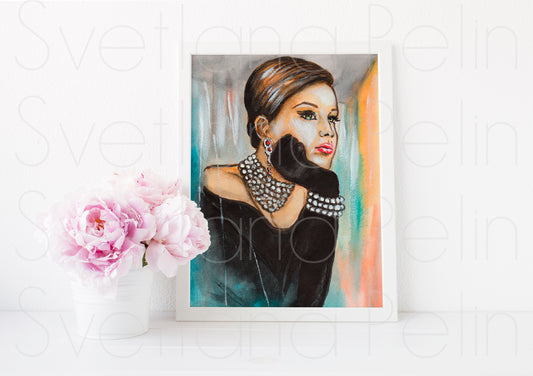 Liv Tyler, ART PRINT Signed by Artist