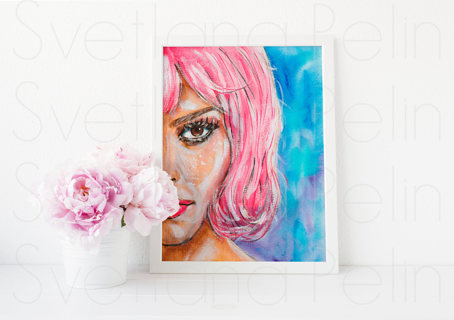 Natalie Portman, ART PRINT Signed by Artist