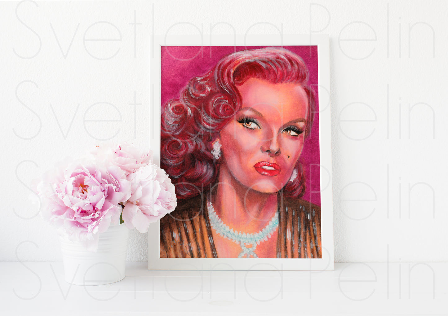 Jane Russell, ART PRINT Signed by Artist
