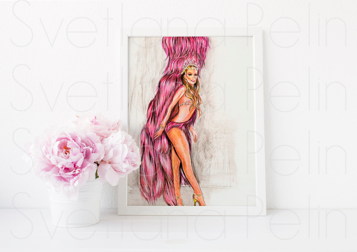 Kylie Minogue, KM, ART PRINT Signed by Artist