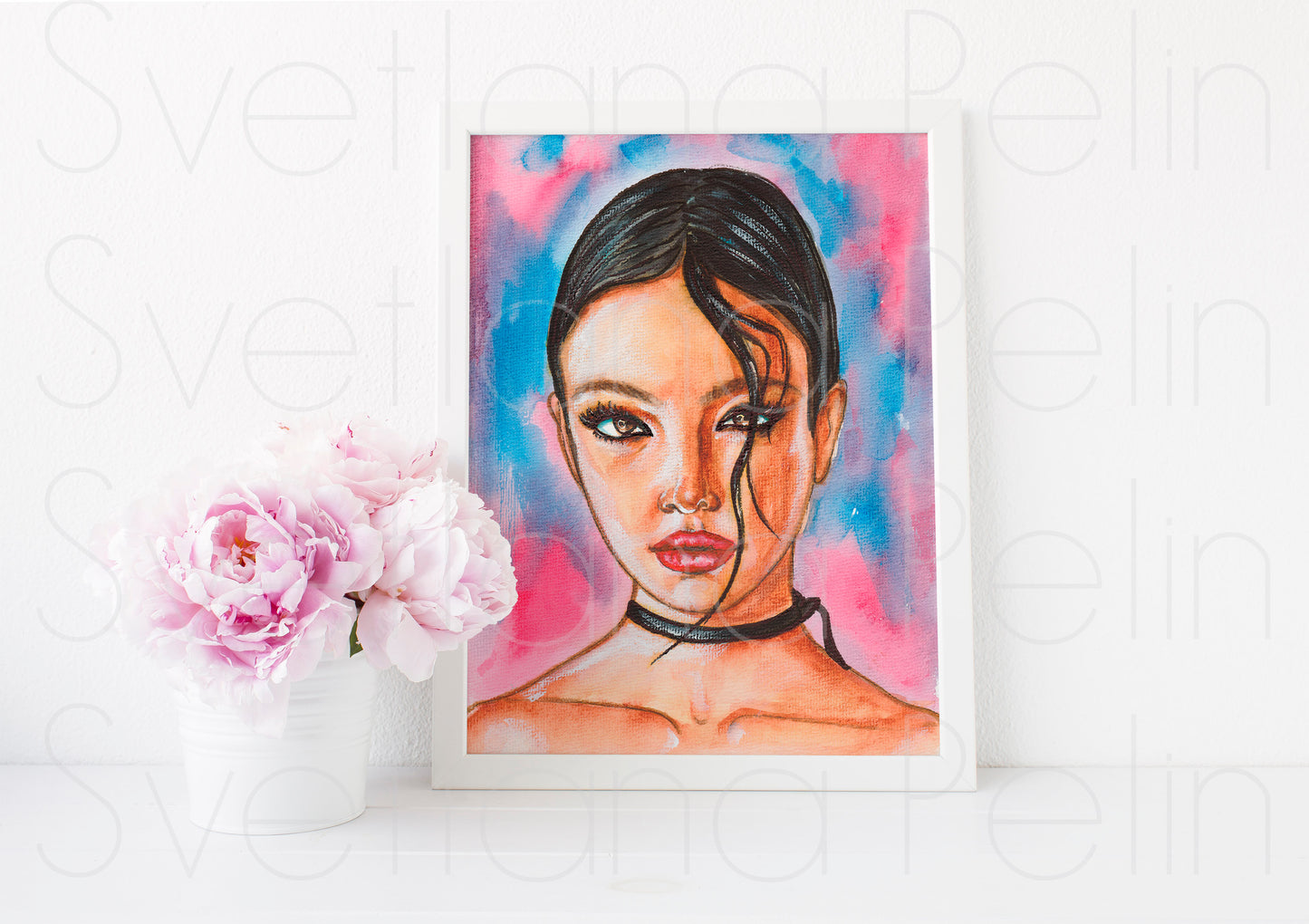 Deva Cassel, ART PRINT Signed by Artist