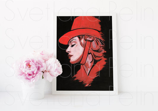 Madonna, ART PRINT Signed by Artist
