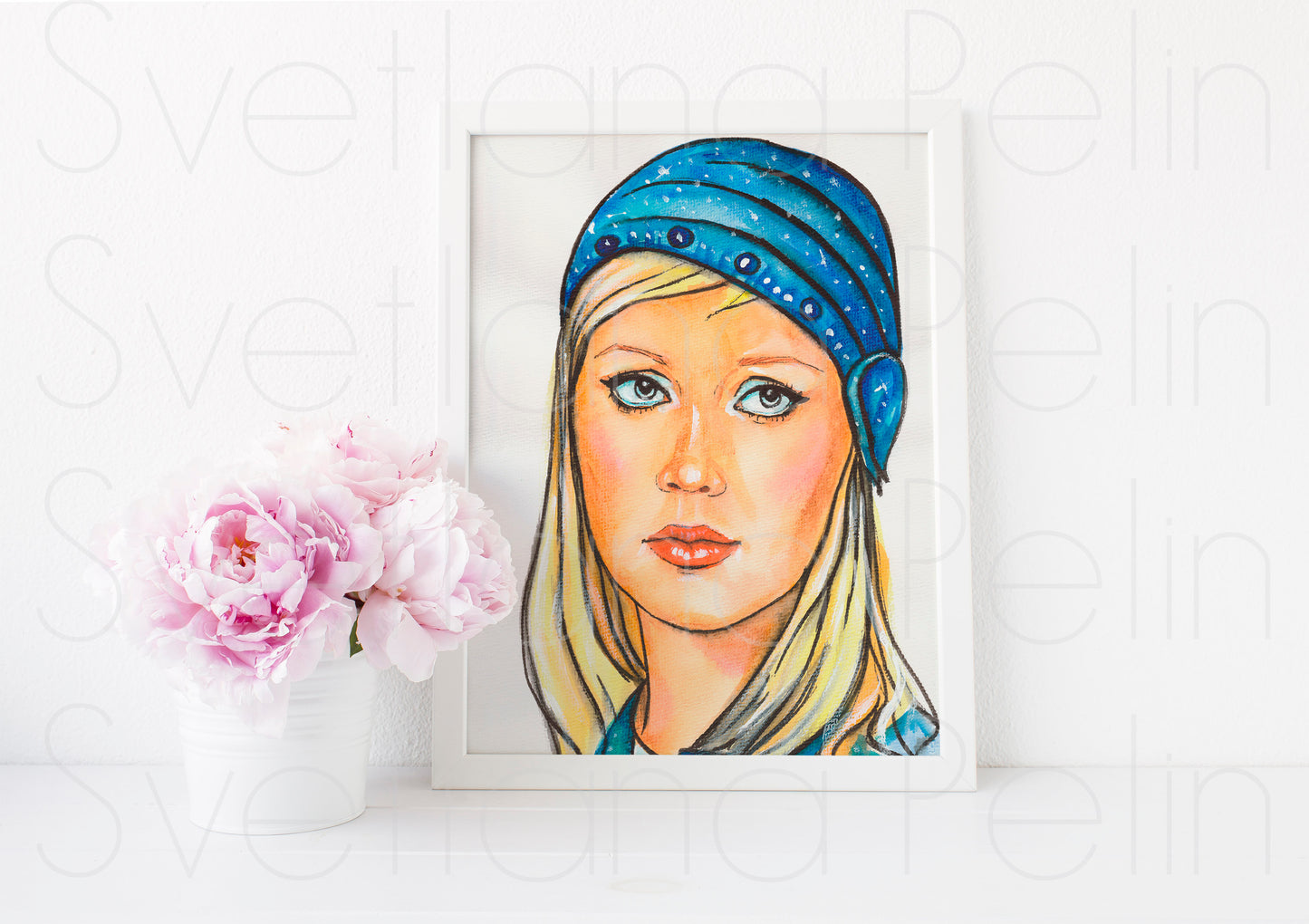Agnetha AF, ART PRINT Signed by Artist
