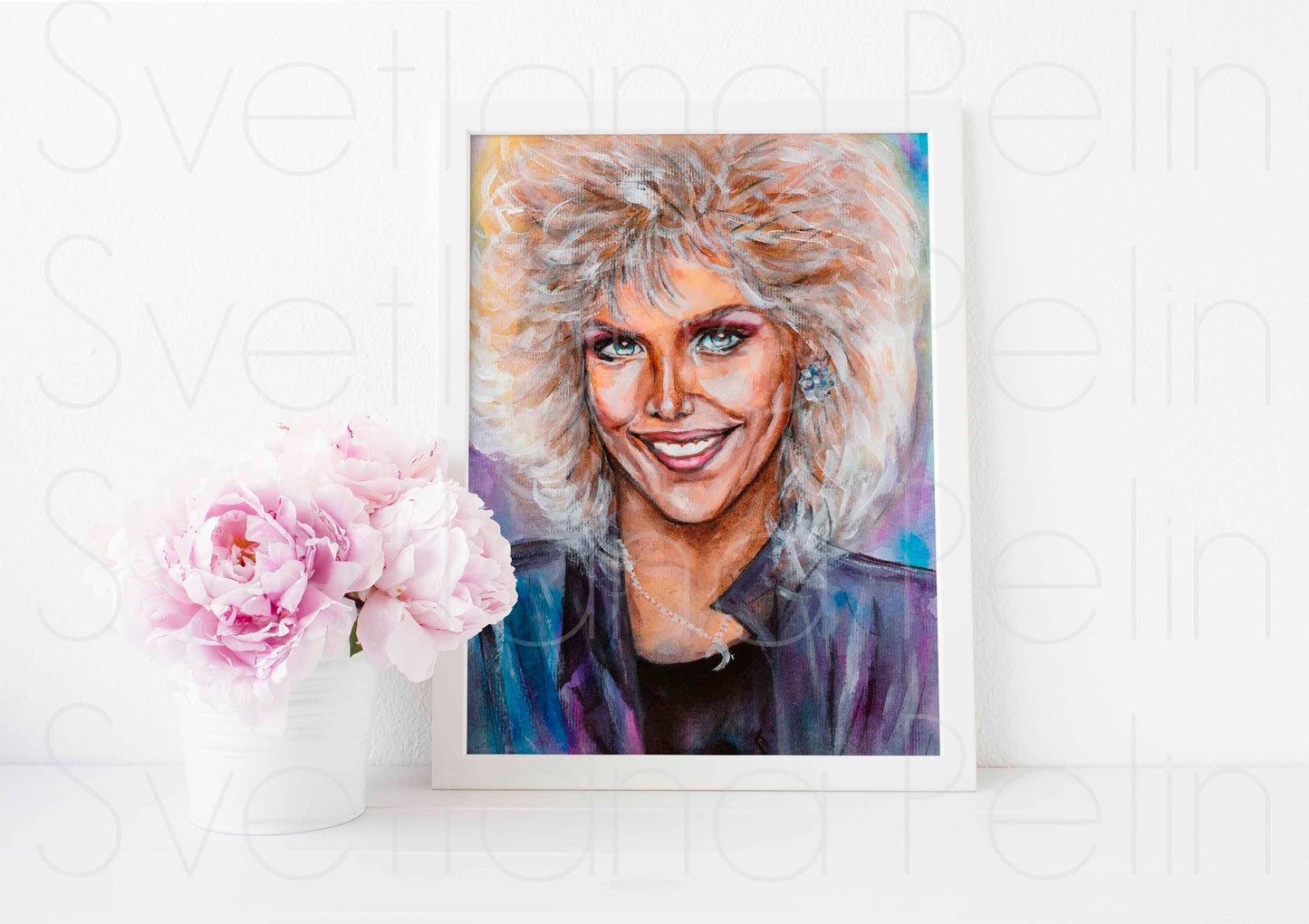 C.C. Catch, ART PRINT Signed by Artist