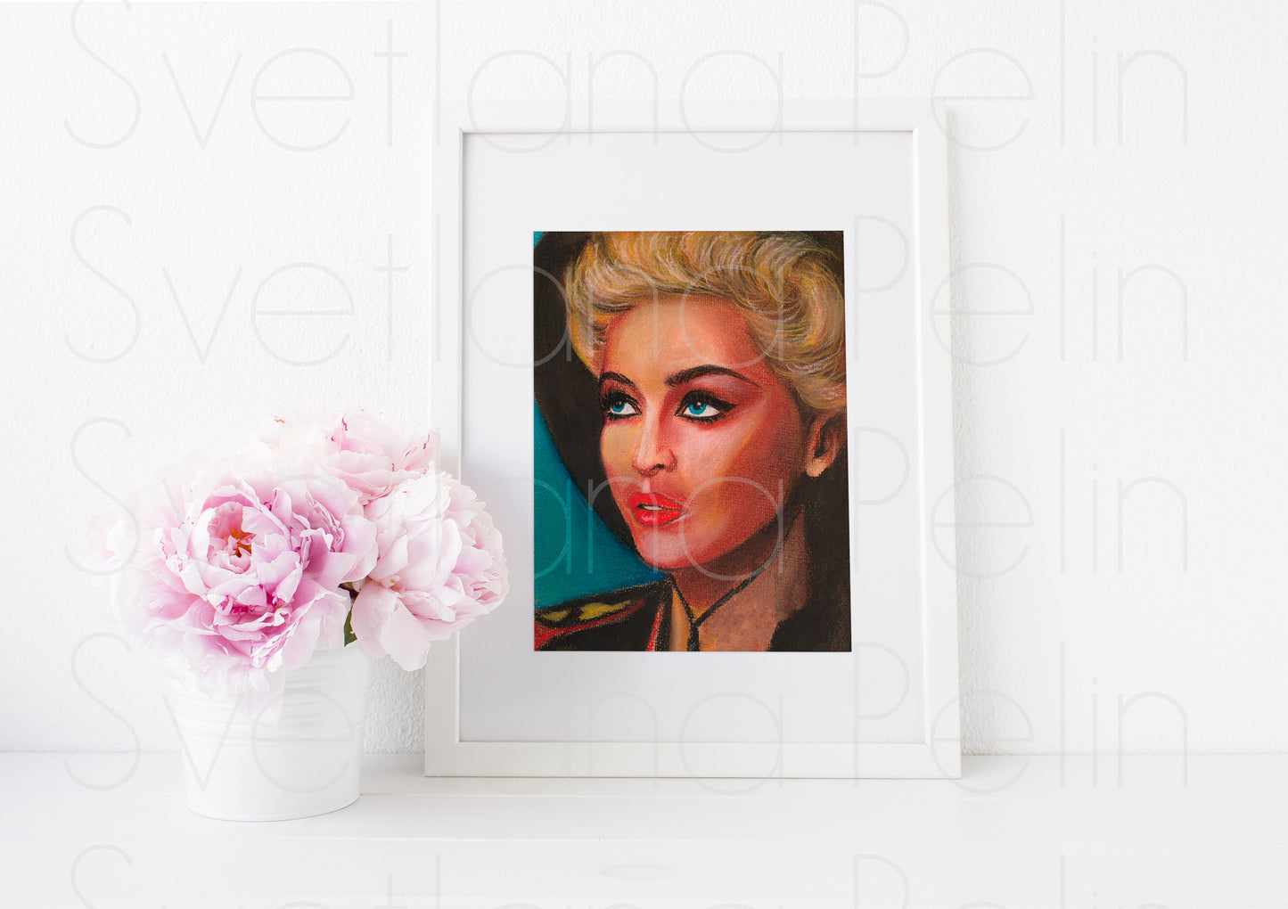 Madonna, ART PRINT Signed by Artist
