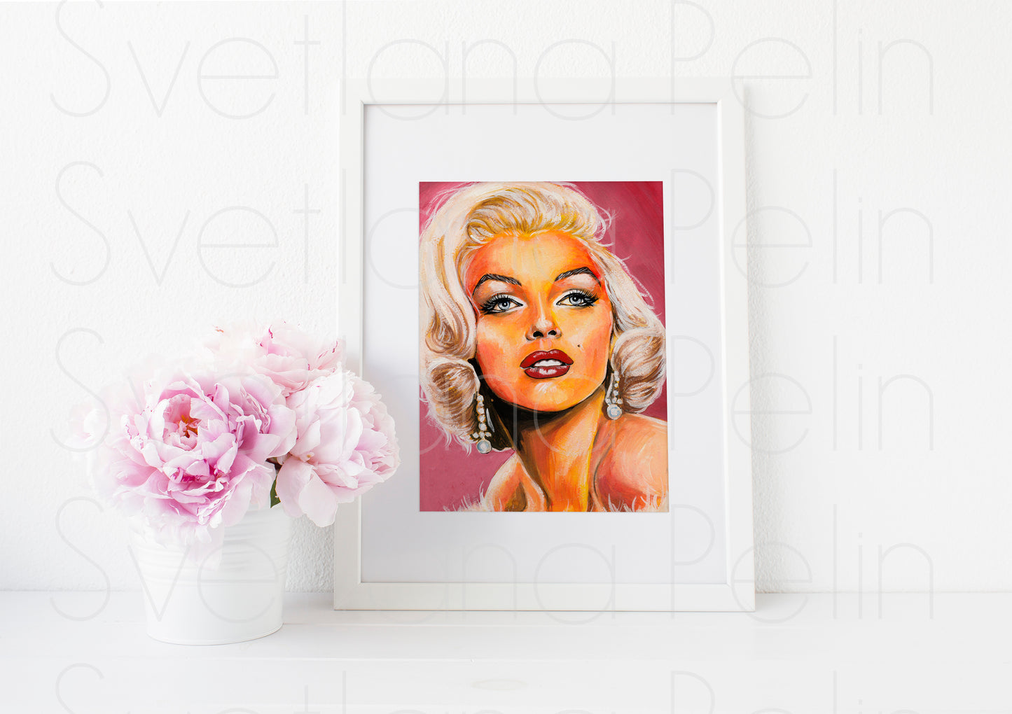 Marilyn Monroe, Frank Powolny, ART PRINT Signed by Artist