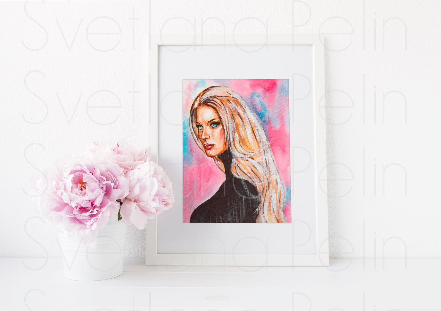 Gisele Bündchen, ART PRINT Signed by Artist