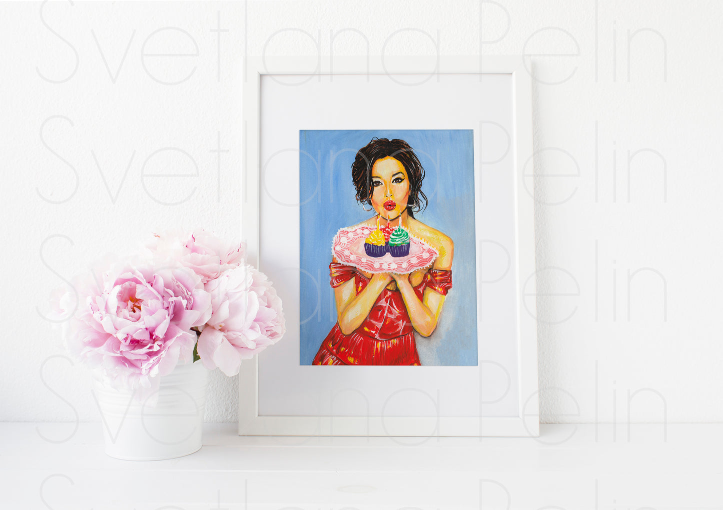 Monica Bellucci, ART PRINT Signed by Artist