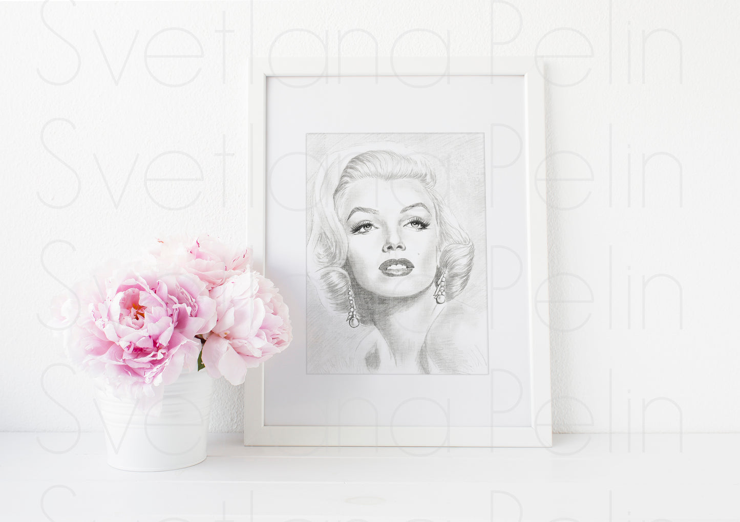 Marilyn Monroe, Frank Powolny, ART PRINT Signed by Artist