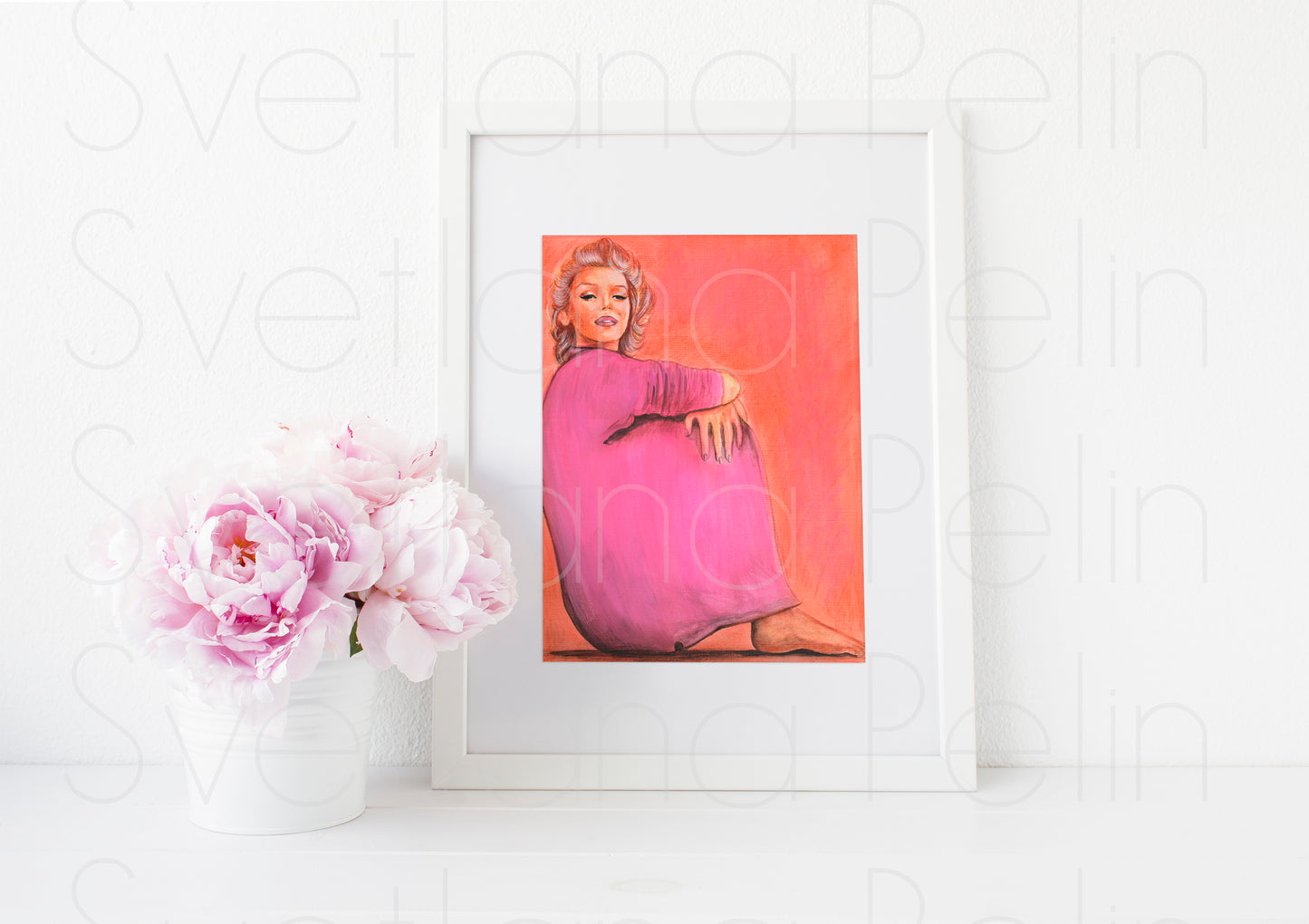 Marilyn Monroe, Milton Greene, ART PRINT Signed by Artist