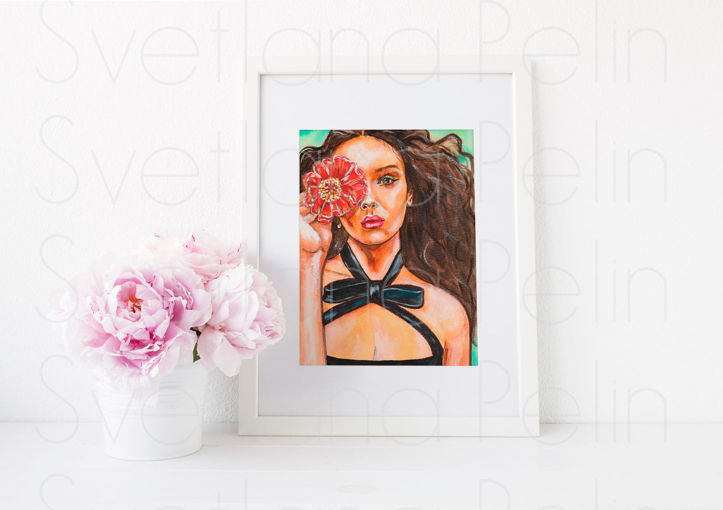 Deva Cassel, ART PRINT Signed by Artist