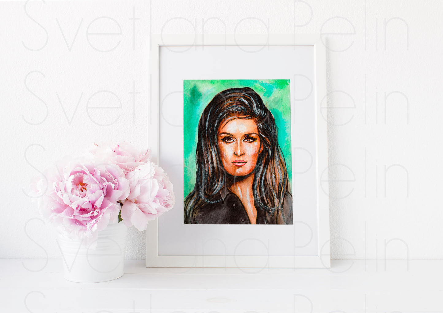Dalida, ART PRINT Signed by Artist