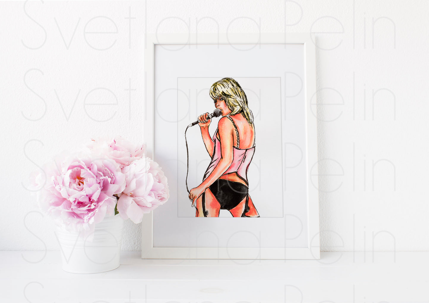 Cherie Currie, ART PRINT Signed by Artist