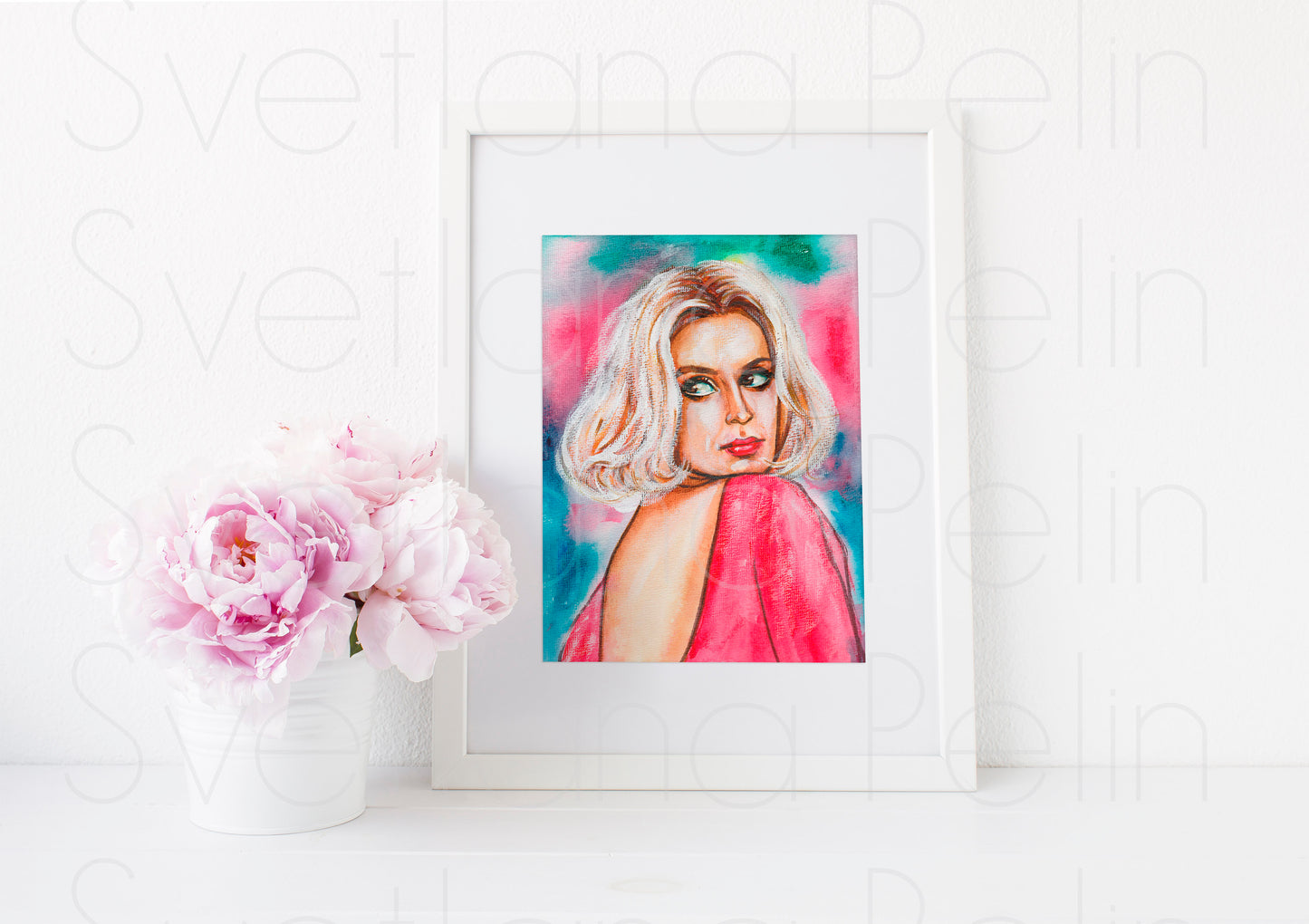 Nastassja Kinski, ART PRINT Signed by Artist