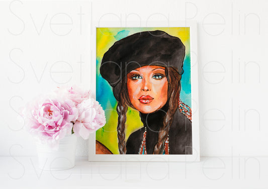 Liv Tyler, ART PRINT Signed by Artist