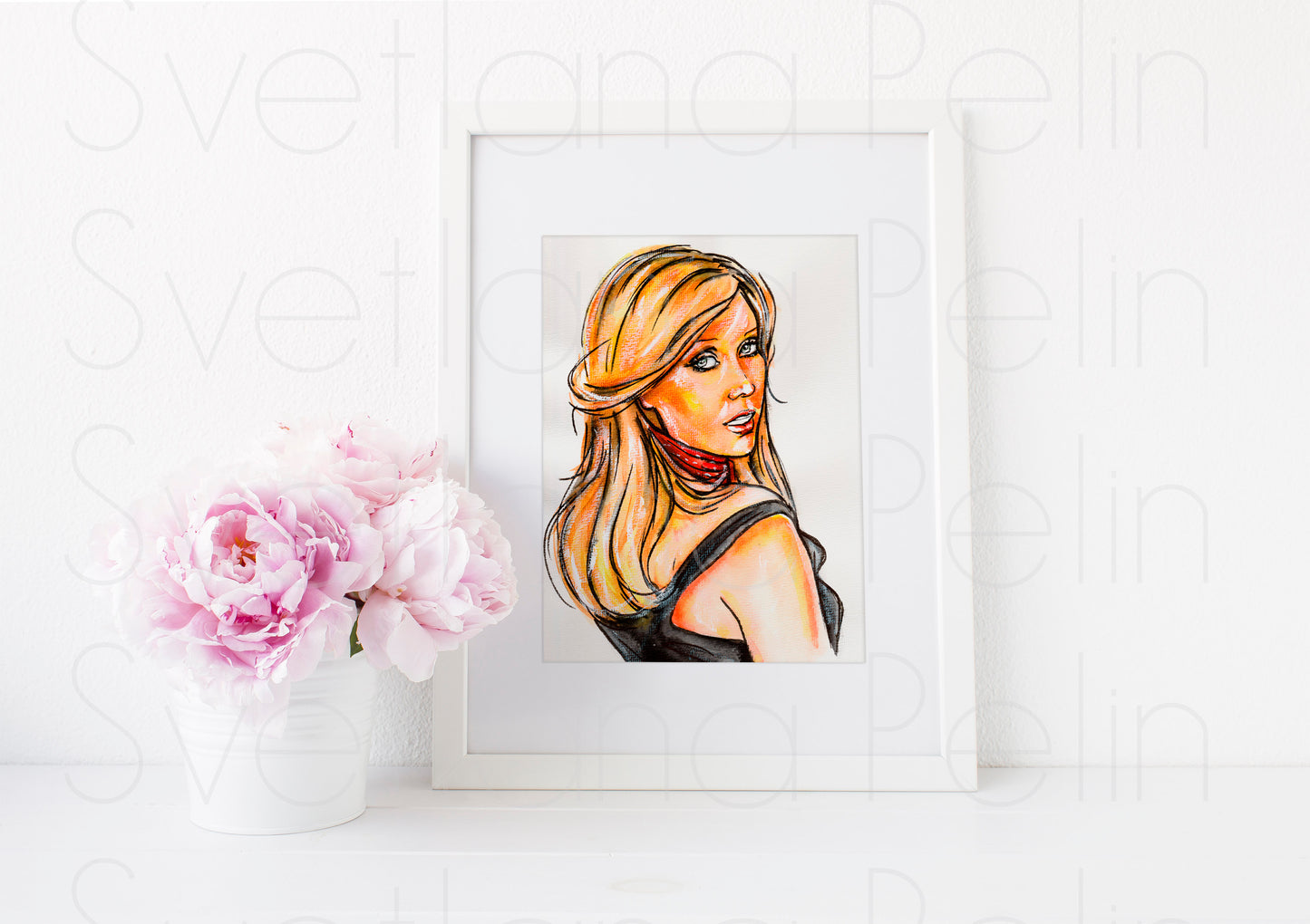 Agnetha AF, ART PRINT Signed by Artist