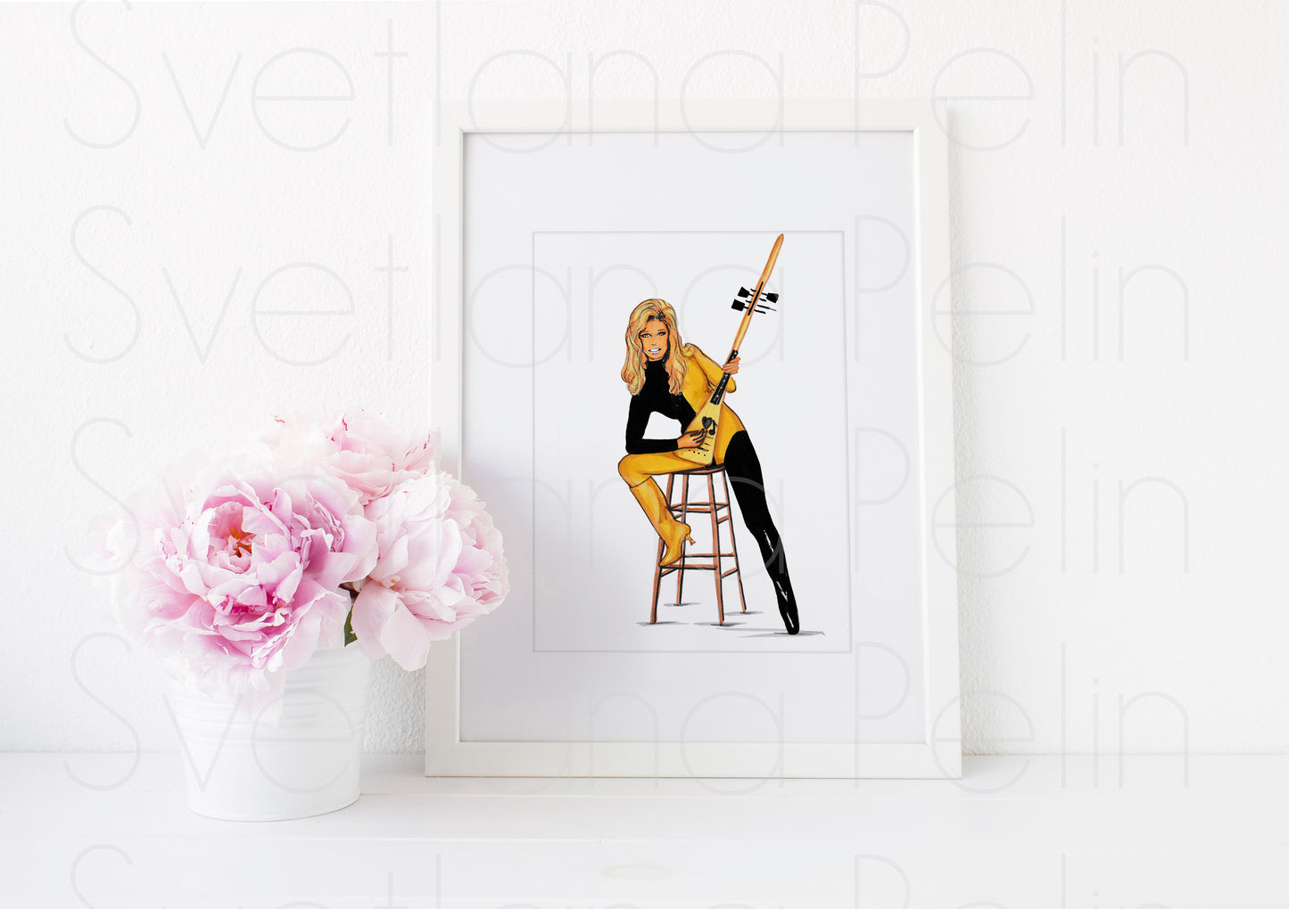 Nancy Sinatra, ART PRINT Signed by Artist