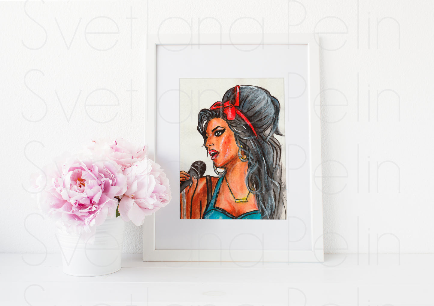 Amy, ART PRINT Signed by Artist