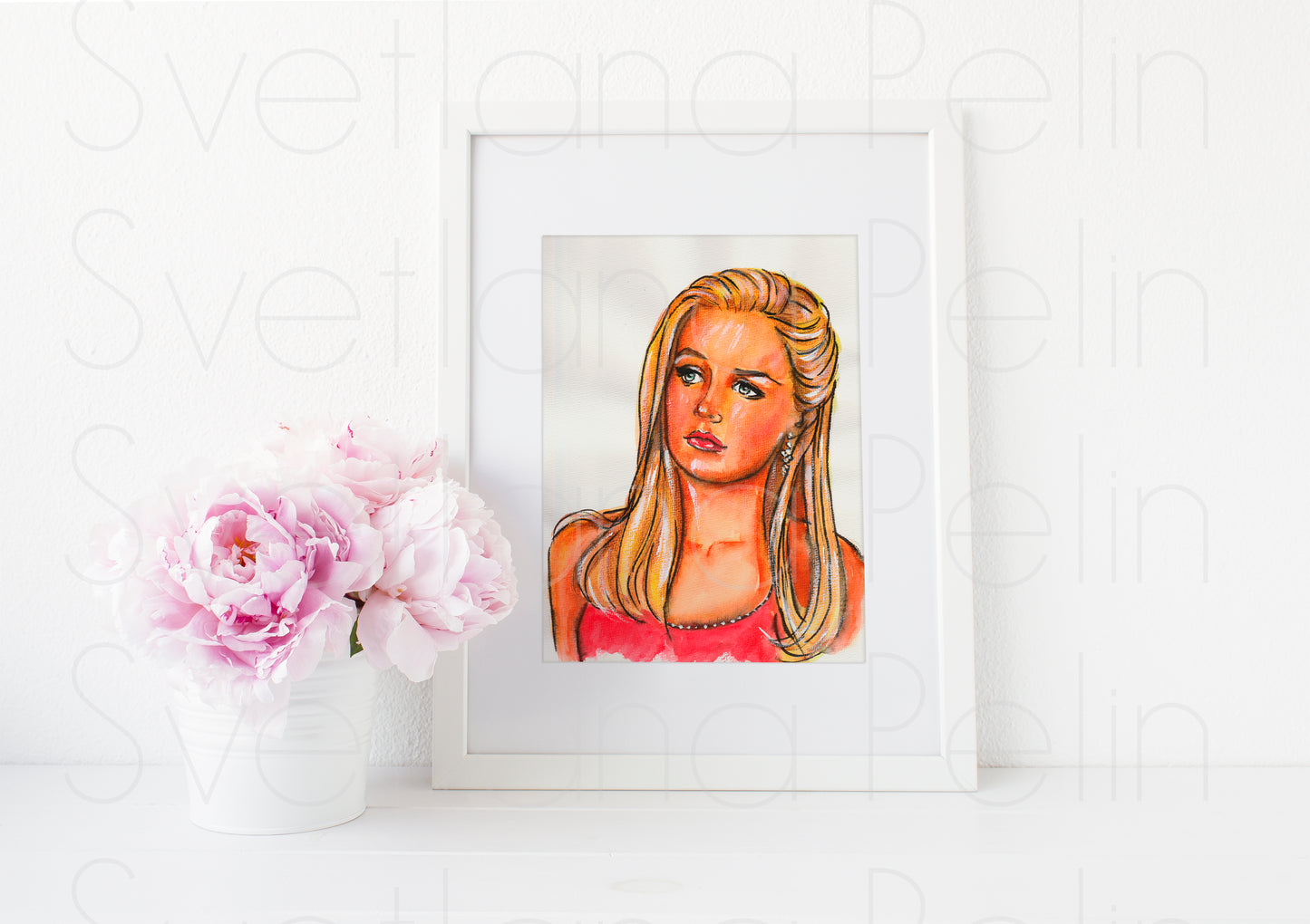 Alicia Silverstone, ART PRINT Signed by Artist