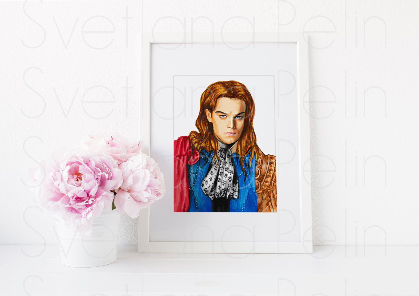 Leonardo DiCaprio, ART PRINT Signed by Artist