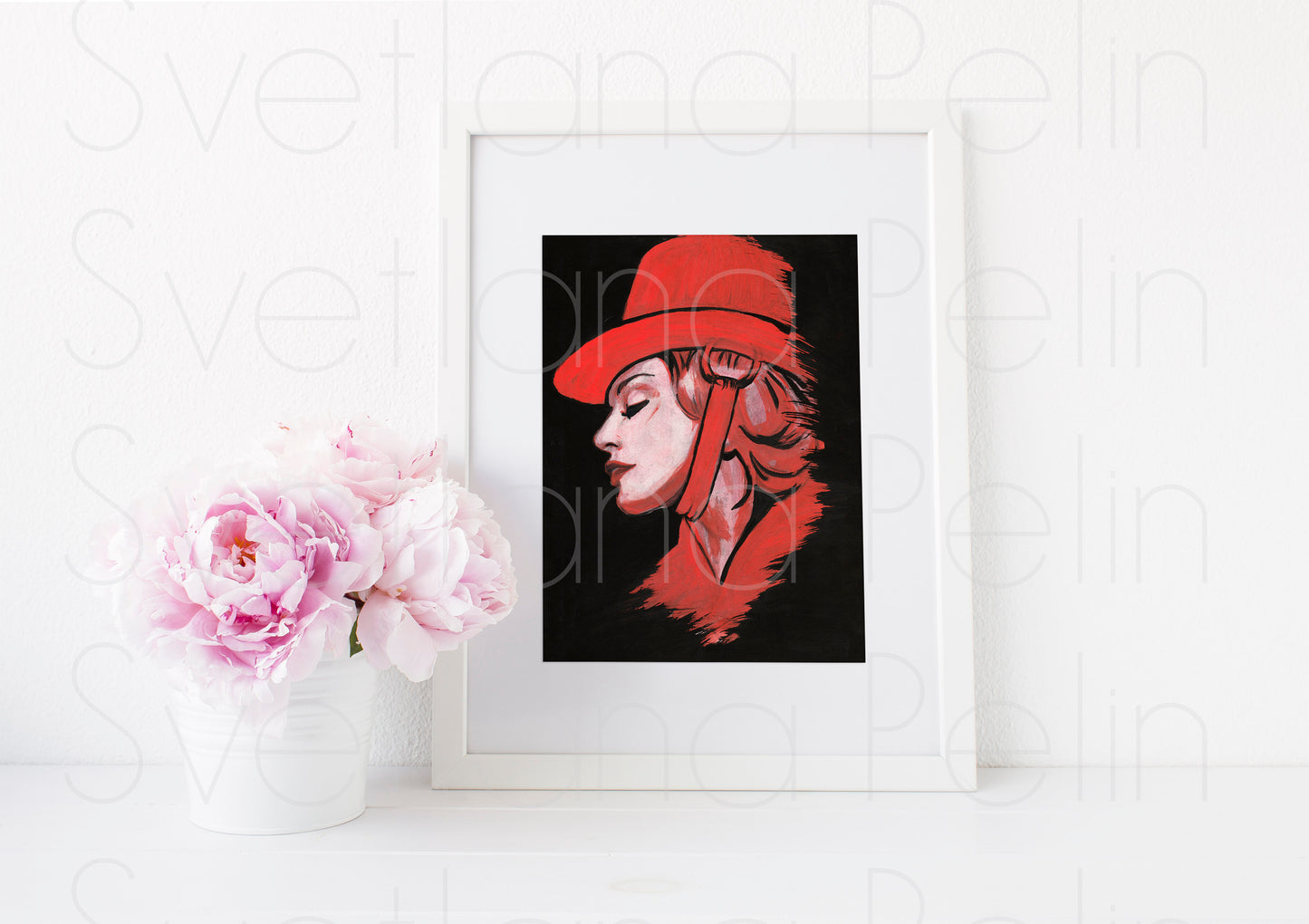 Madonna, ART PRINT Signed by Artist