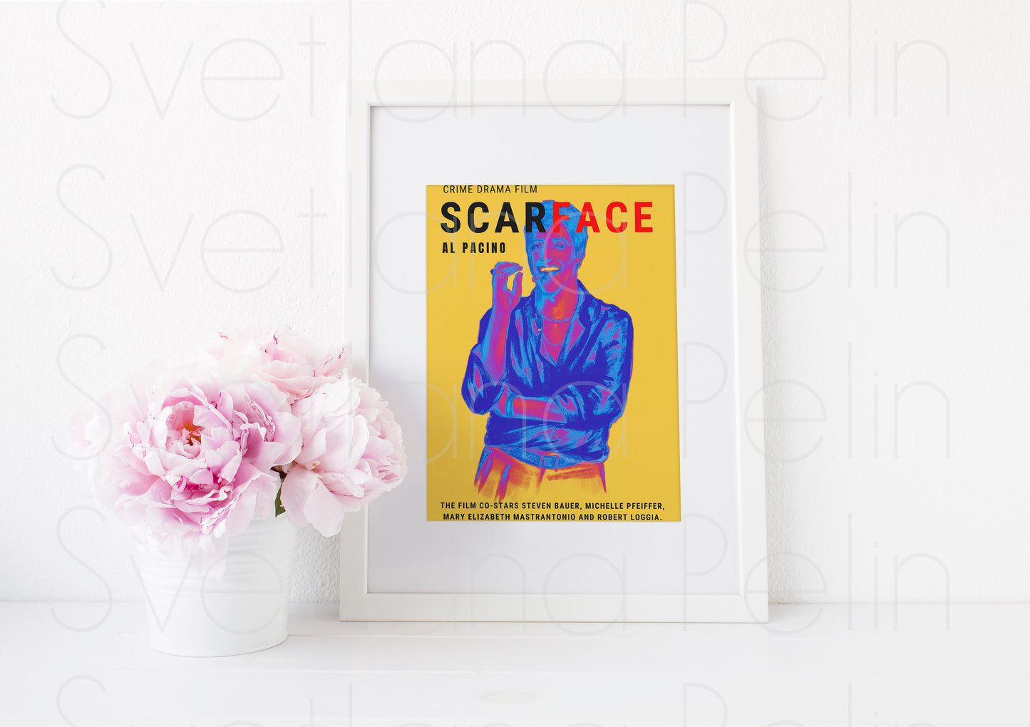 Al Pacino, ART PRINT Signed by Artist