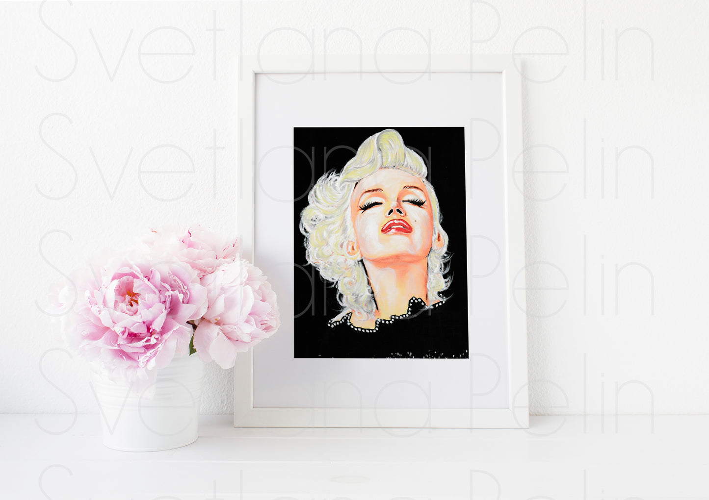 Marilyn Monroe, Milton Greene, ART PRINT Signed by Artist