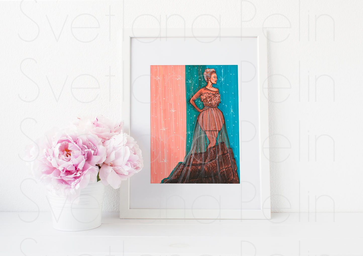 Rachel McAdams, ART PRINT Signed by Artist