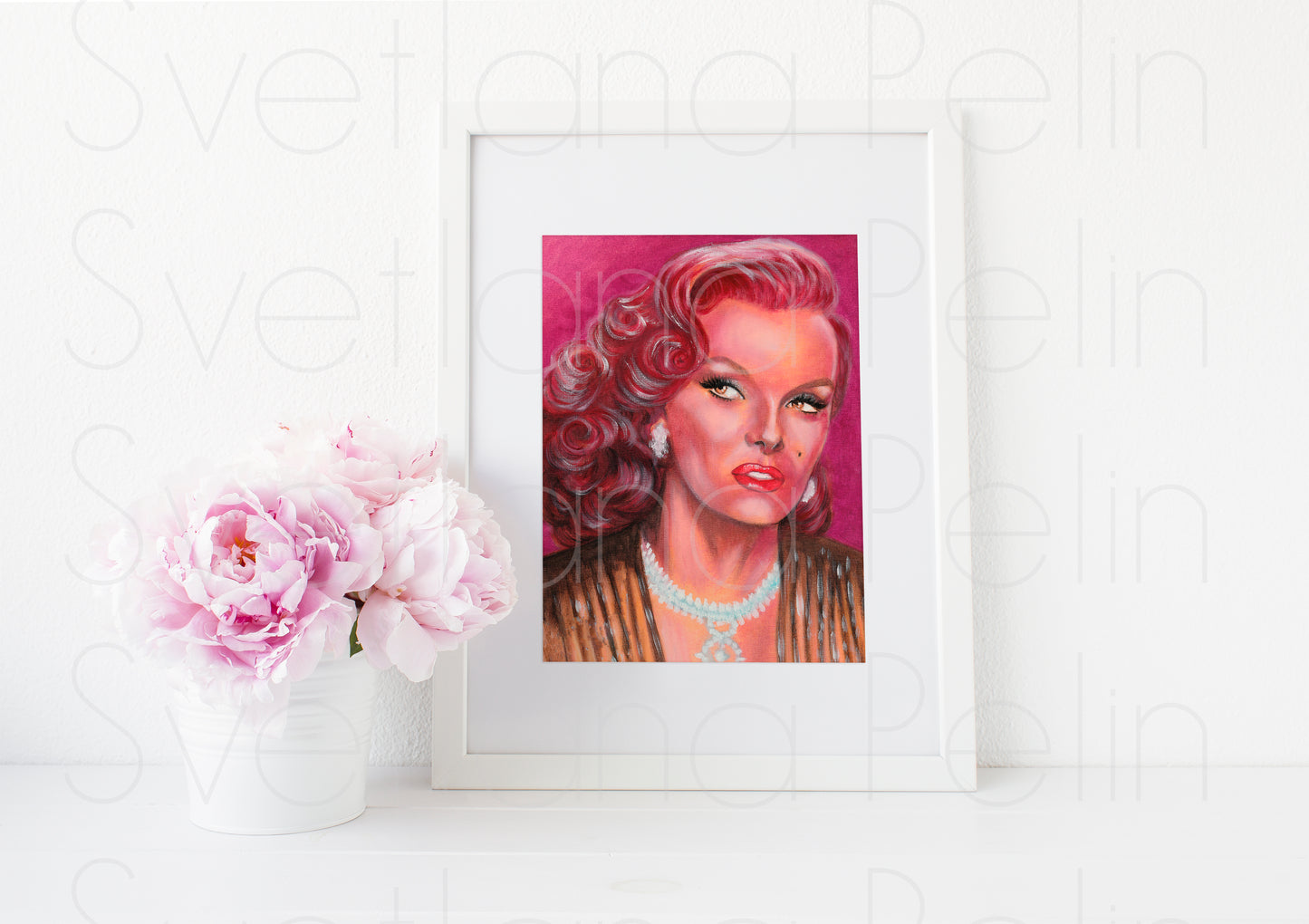 Jane Russell, ART PRINT Signed by Artist