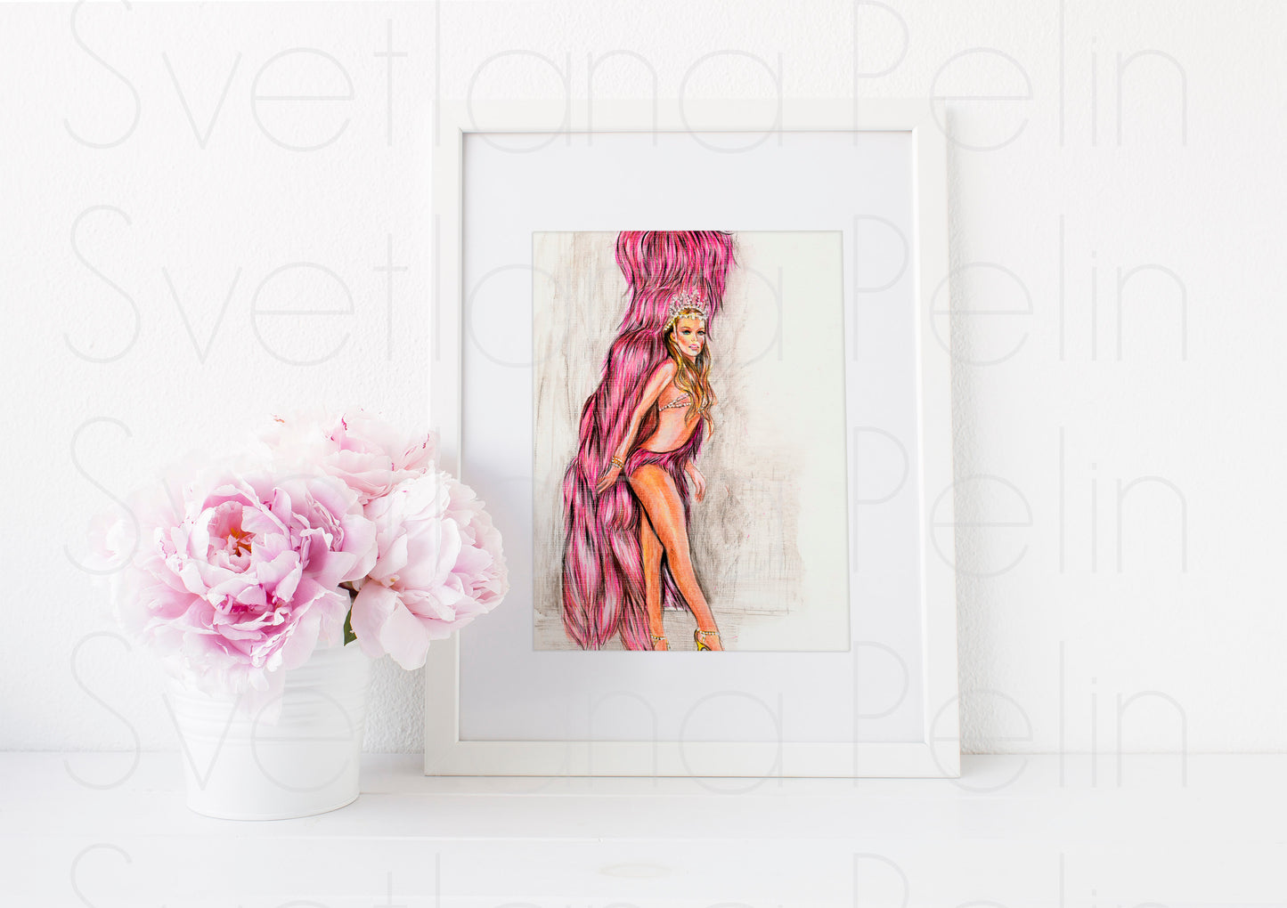 Kylie Minogue, KM, ART PRINT Signed by Artist