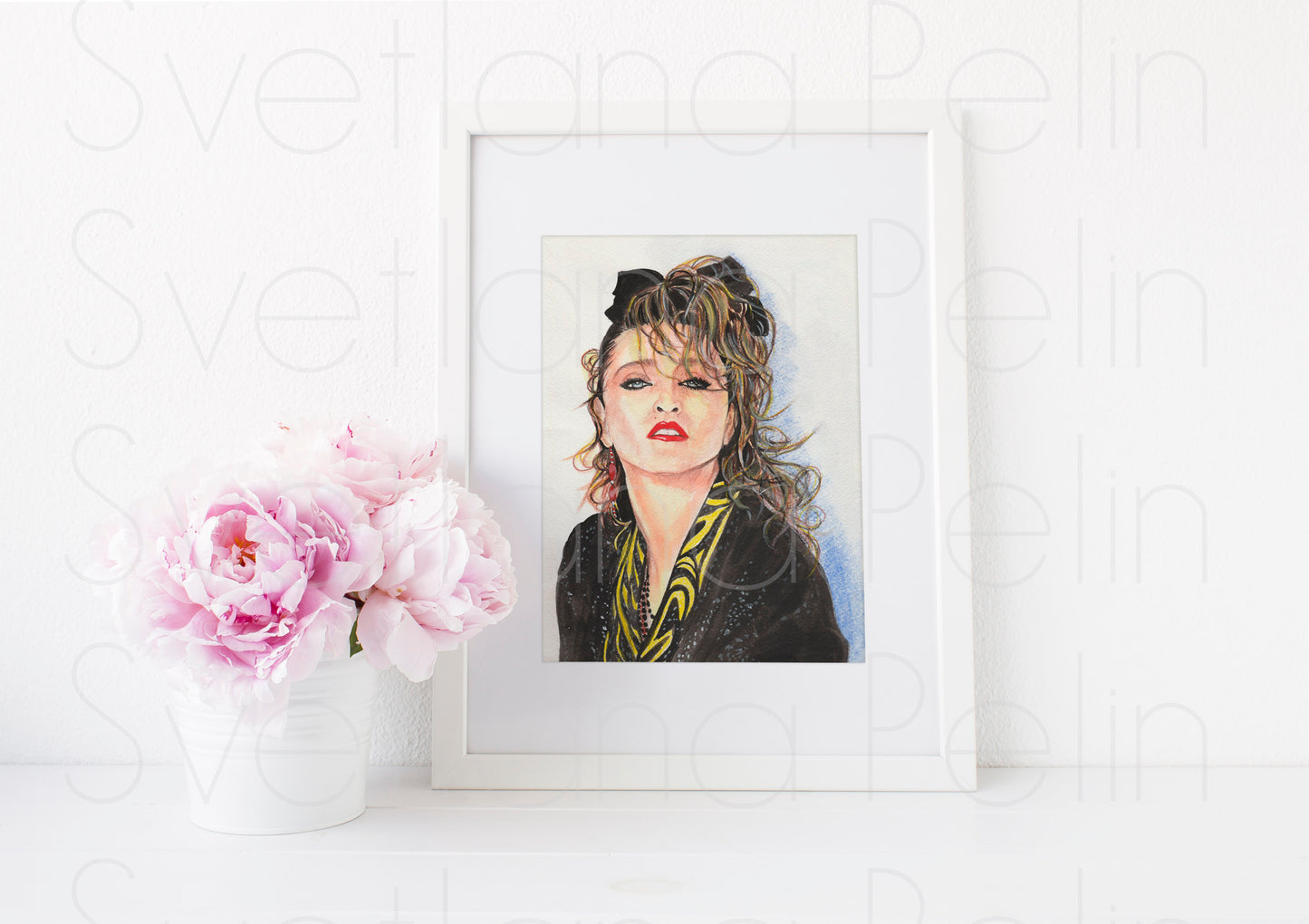 Madonna, ART PRINT Signed by Artist