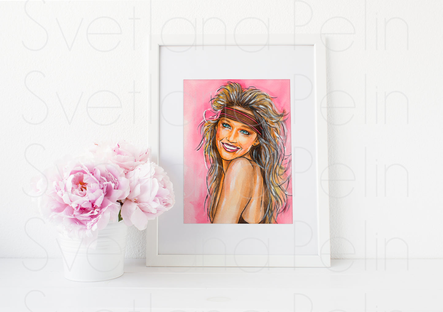 Heather Locklear, ART PRINT Signed by Artist