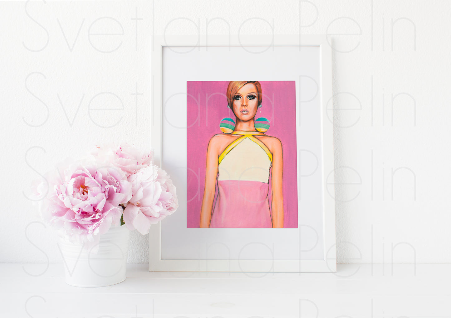 Twiggy, ART PRINT Signed by Artist