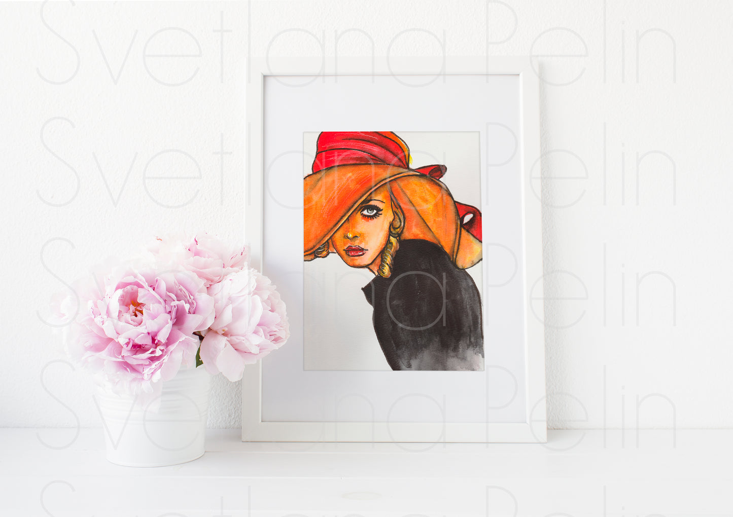 Twiggy, ART PRINT Signed by Artist