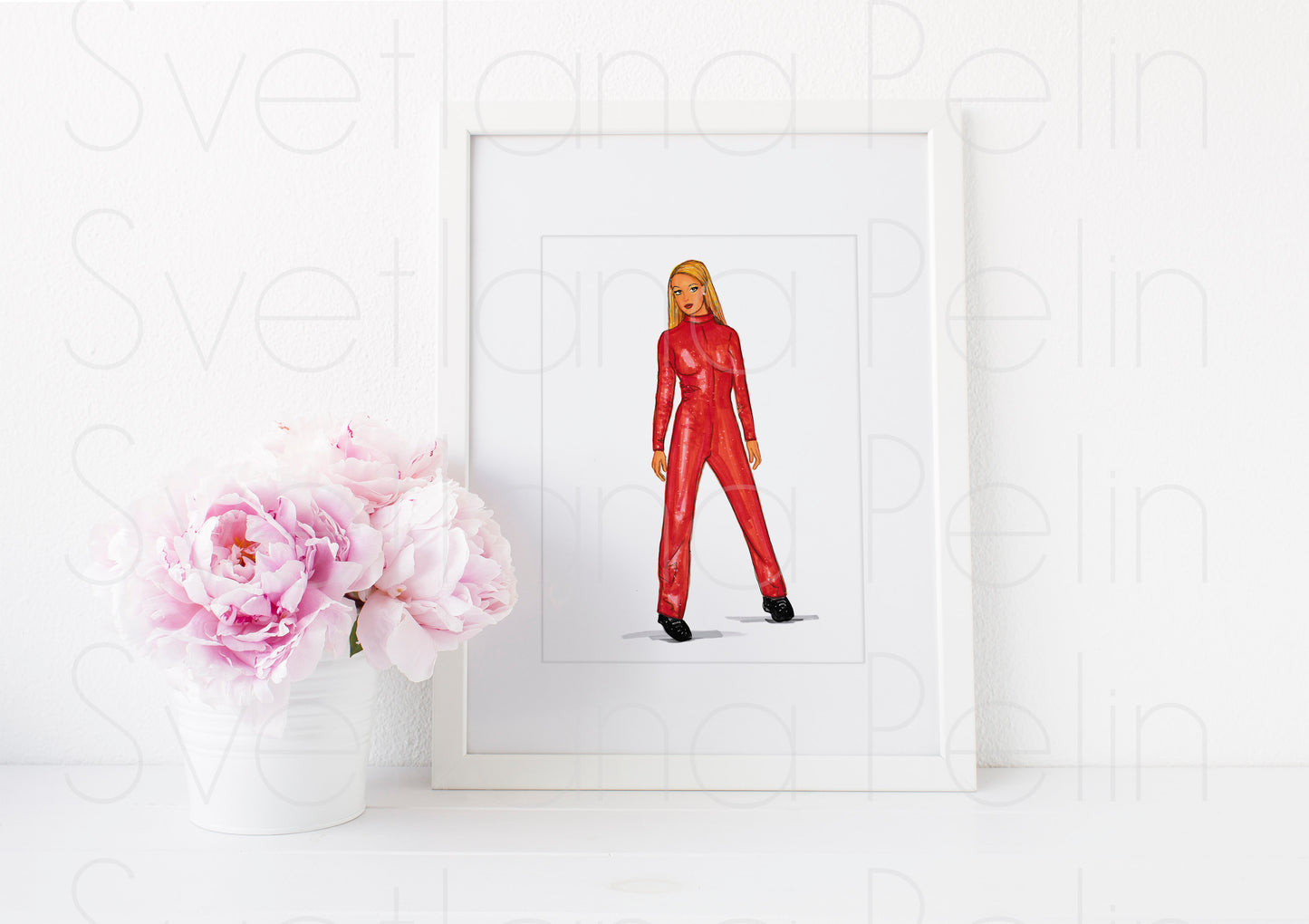 Britney Spears, BS, Oops!...I Did It Again, ART PRINT Signed by Artist