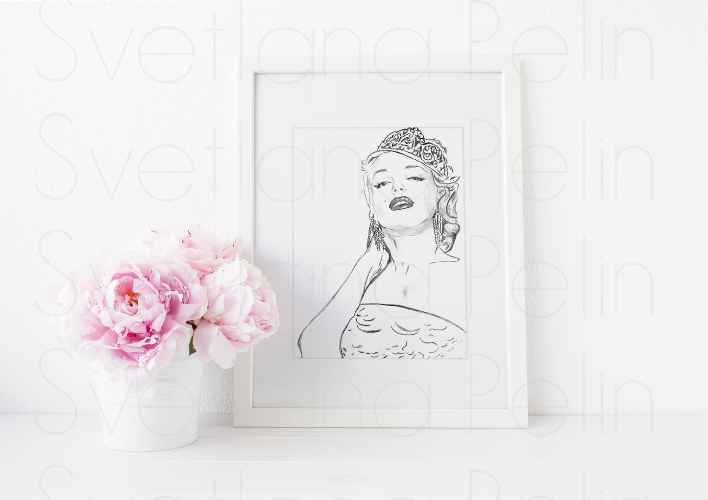 Marilyn Monroe, How to Marry a Millionaire, HTMM, ART PRINT Signed by Artist