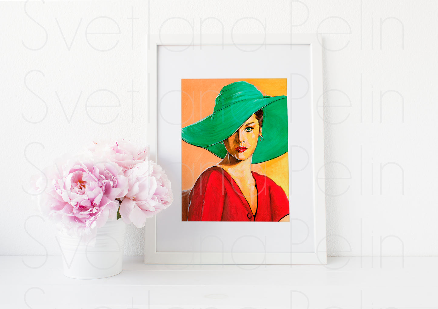 Jane Fonda, ART PRINT Signed by Artist