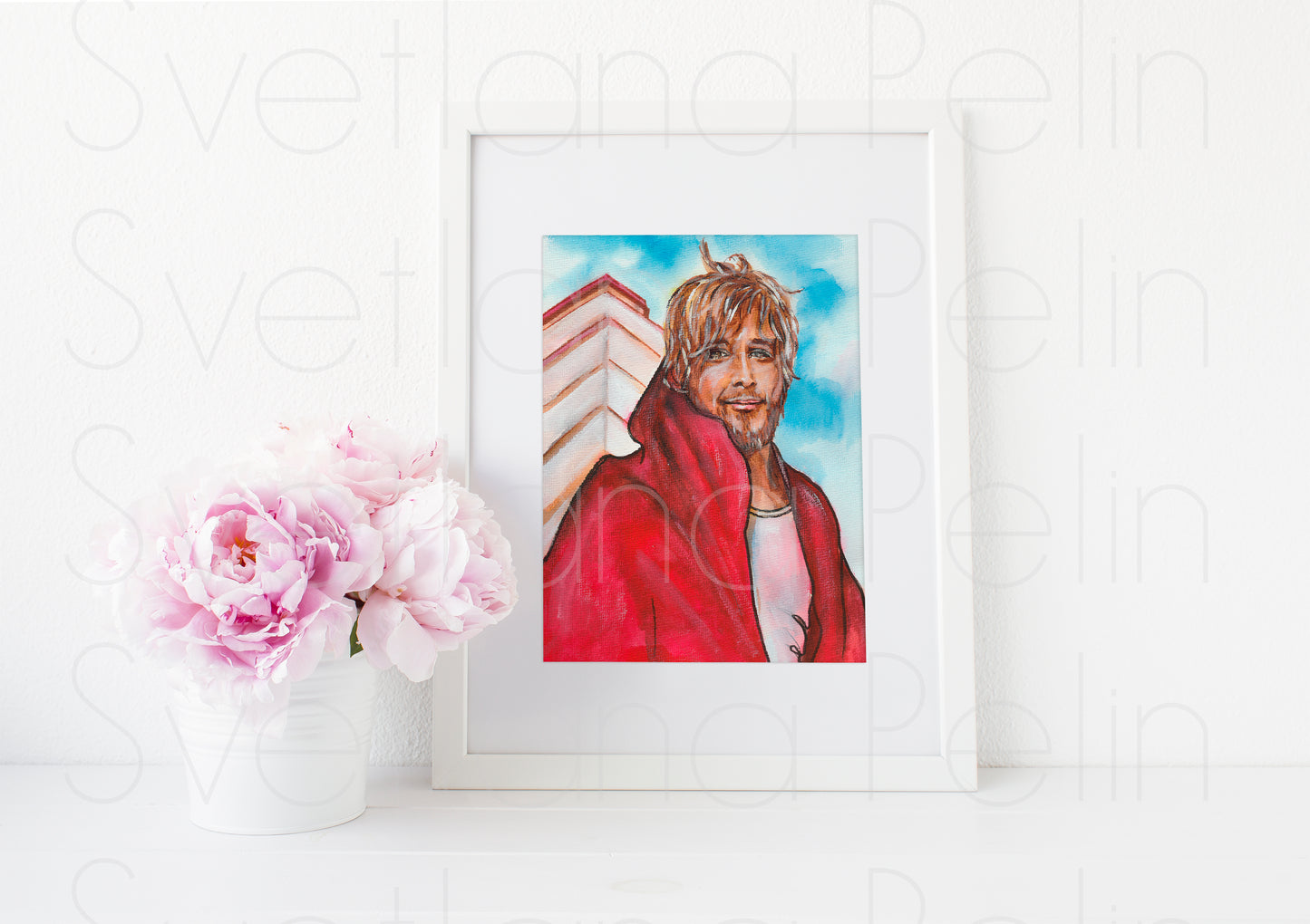 Ryan Gosling, ART PRINT Signed by Artist