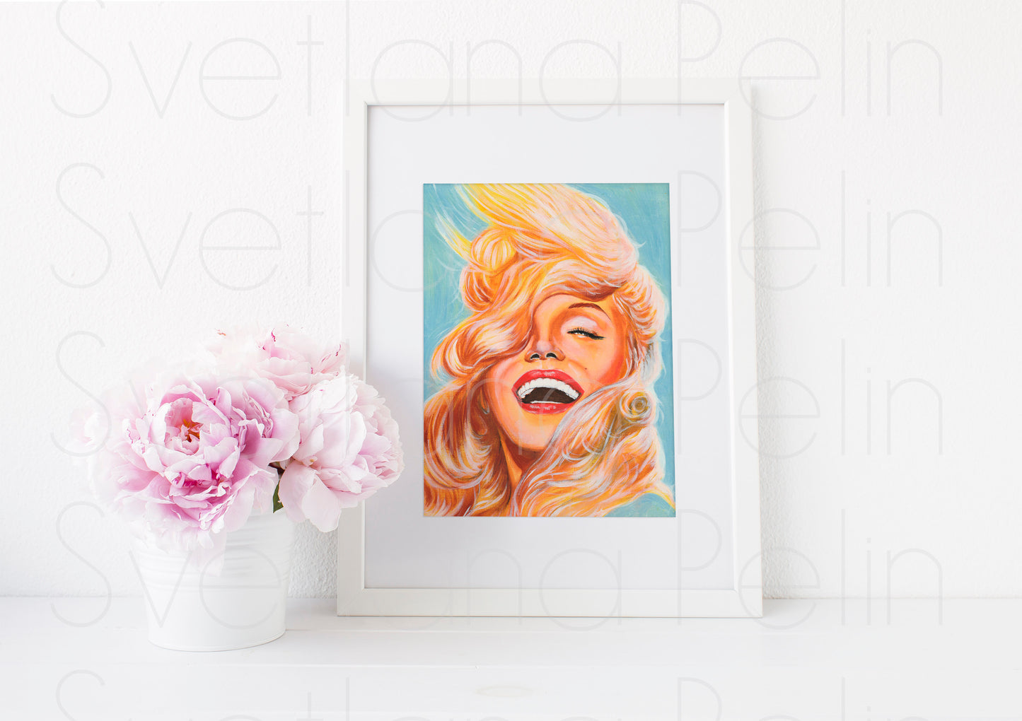 Marilyn Monroe, Jack Cardiff, ART PRINT Signed by Artist
