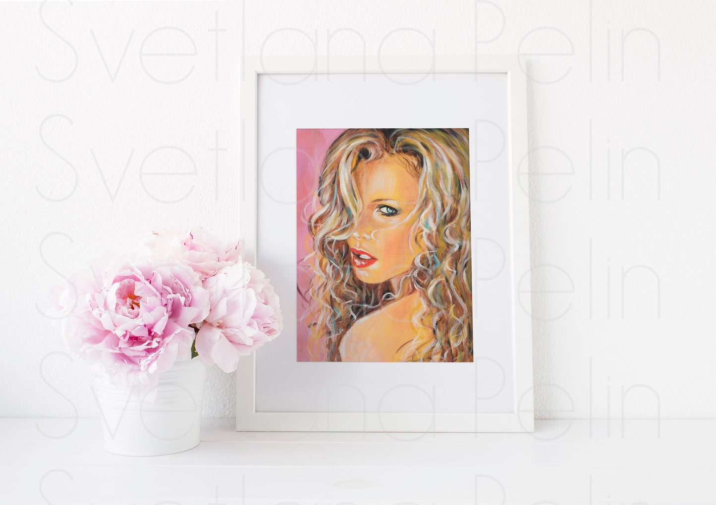 Kim Basinger, ART PRINT Signed by Artist