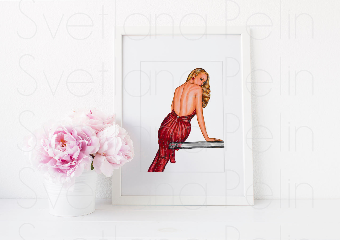 Jerry Hall, ART PRINT Signed by Artist